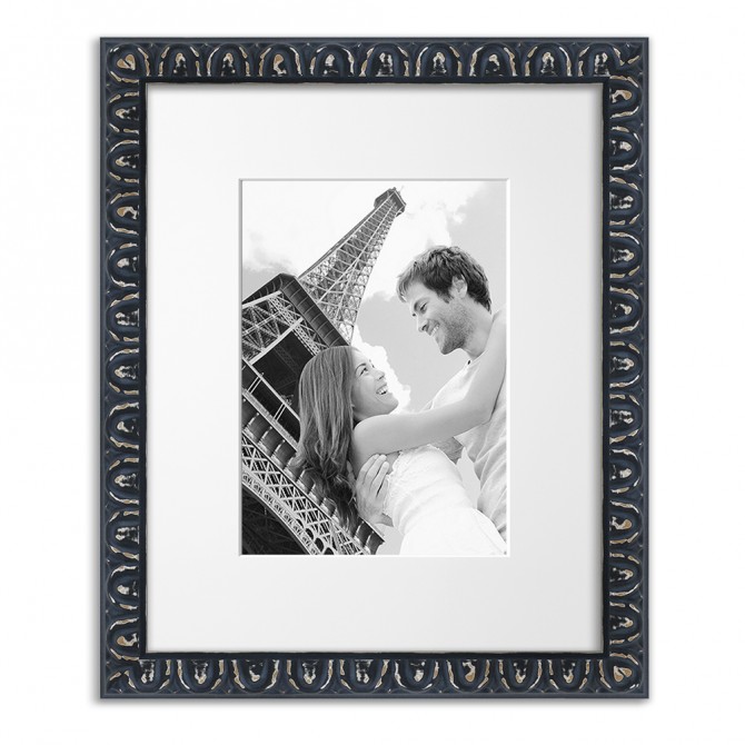 Marco Negro Estilo Clásico Rectangular - Cuadrostock Marco Negro Estilo Clásico Rectangular - Cuadrostock