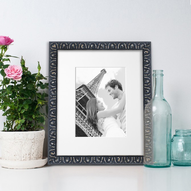 copy of Silver Classic Smooth Frame - Cuadrostock
