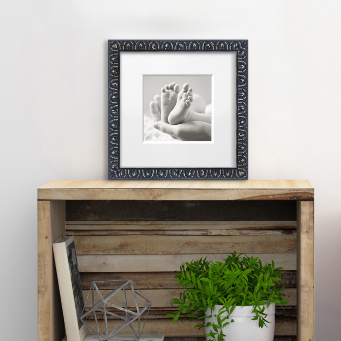 copy of Silver Classic Square Frame - Cuadrostock
