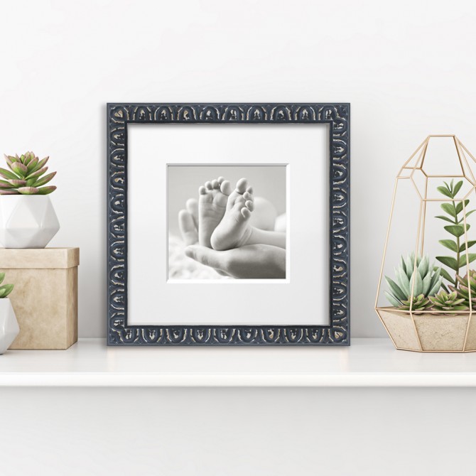 copy of Silver Classic Square Frame - Cuadrostock