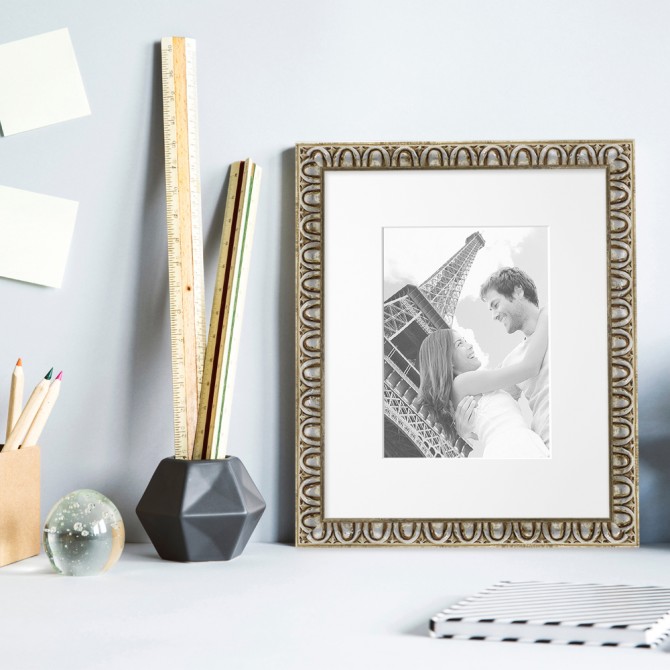 copy of Silver Classic Smooth Frame - Cuadrostock