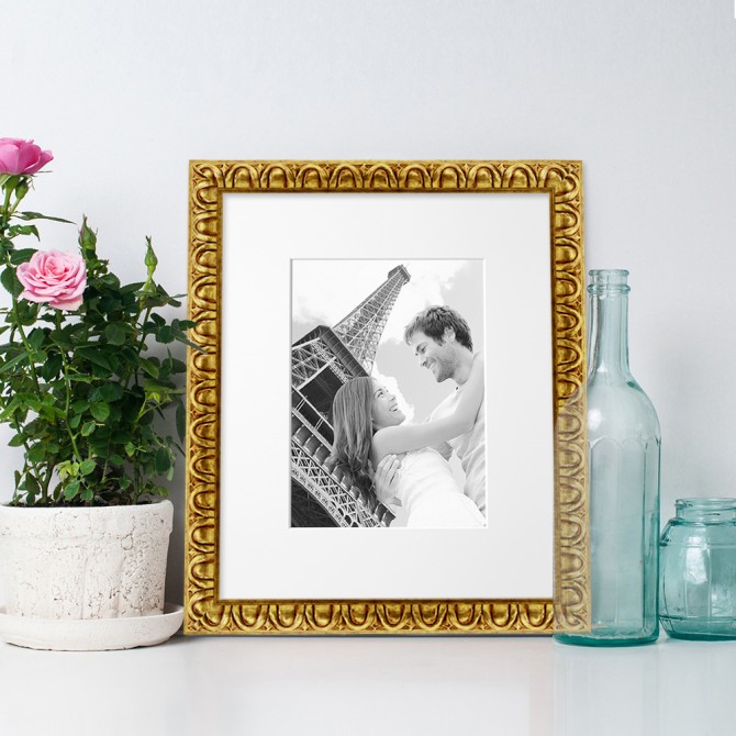 copy of Silver Classic Smooth Frame - Cuadrostock