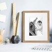 copy of Silver Classic Smooth Frame - Cuadrostock
