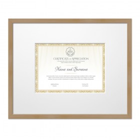 Beech wood frame for DIN A4 - Cuadrostock