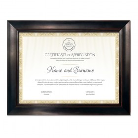 Plain classic blanck frame for DIN A3 - Cuadrostock