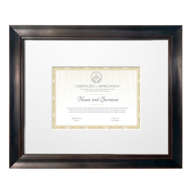 Classic Black Frame for DIN A4 - Cuadrostock Classic Black Frame for DIN A4 - Cuadrostock