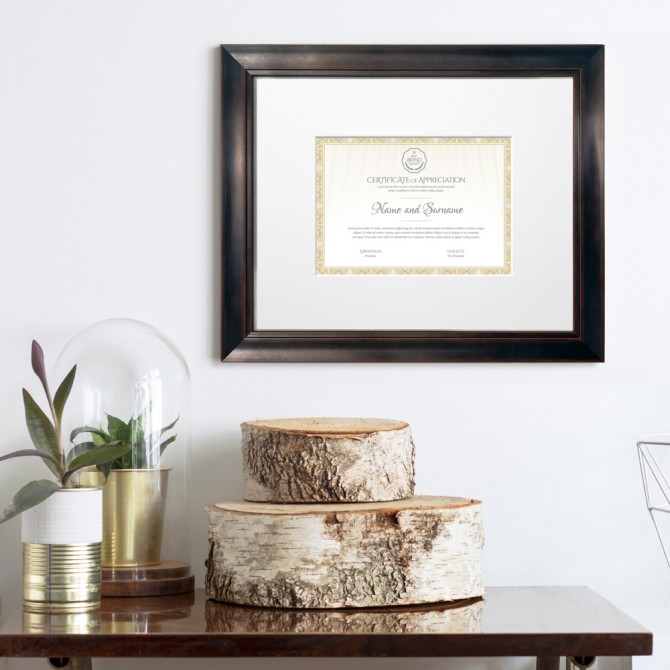 Classic Black Frame for DIN A4 - Cuadrostock