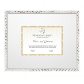 Classic White Frame for DIN A4 - Cuadrostock