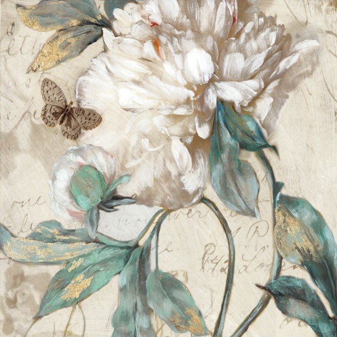 copy of Juego de 2 cuadros de flores con marco blanco - Cuadrostock