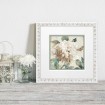 copy of Juego de 2 cuadros de flores con marco blanco - Cuadrostock