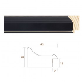 copy of Silver Classic Smooth Frame - Cuadrostock