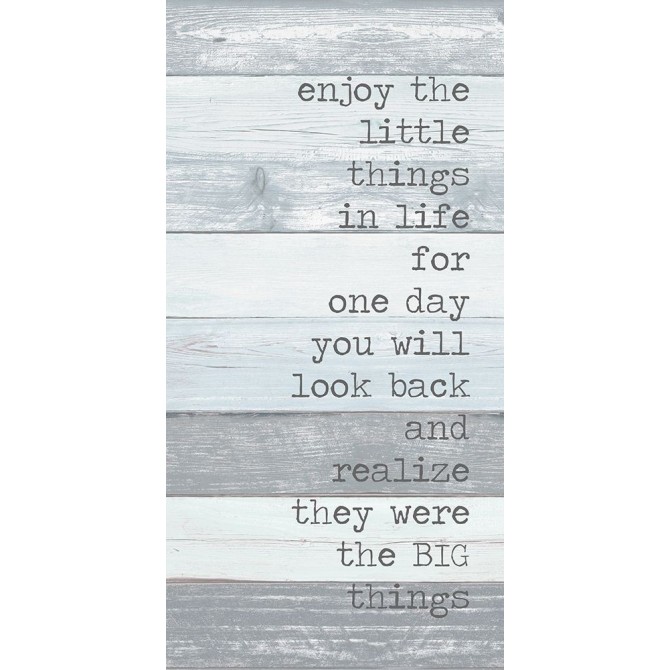 Enjoy the Little Things - Cuadrostock
