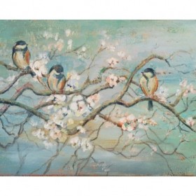 Spring Branch with Birds - Cuadrostock
