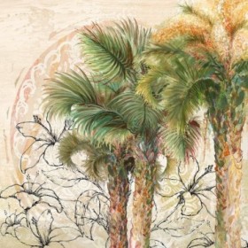 Palms Away II - Cuadrostock