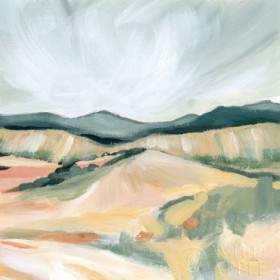 Vermillion Landscape II - Cuadrostock