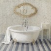 Victorian Bath II Navy - Cuadrostock