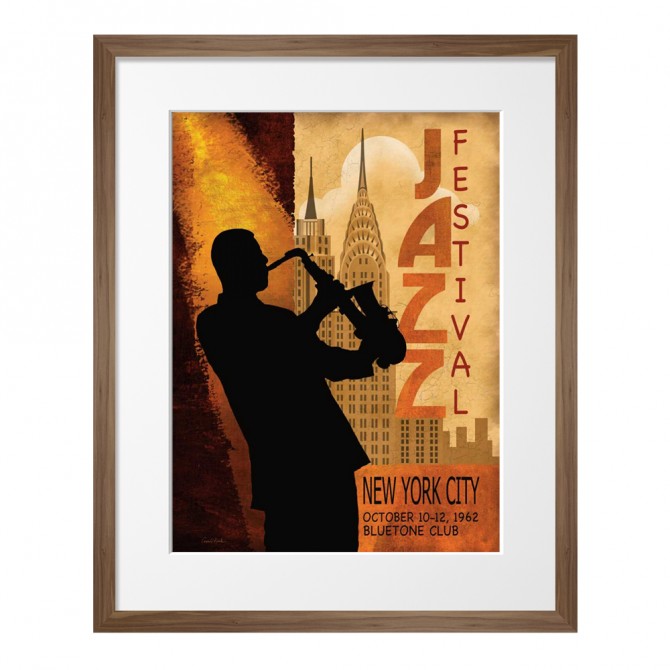 Juego de 2 cuadros Jazz - Cuadrostock