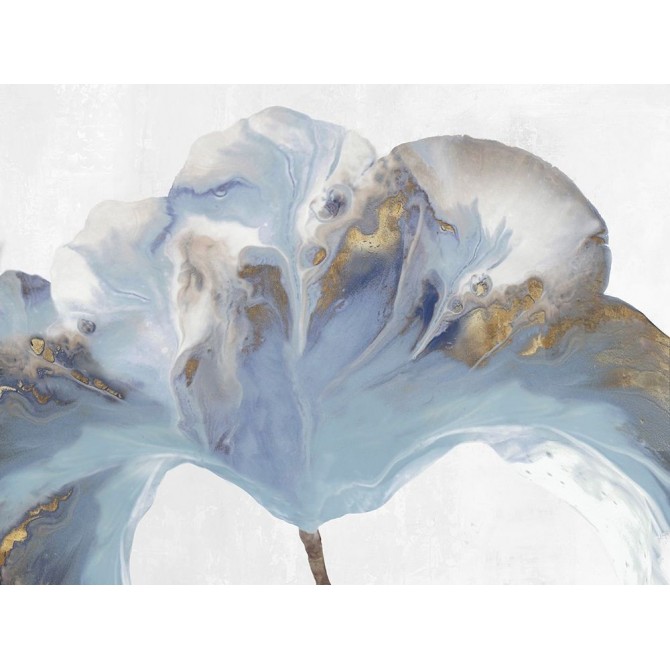 Juego de 2 cuadro flores azules - Cuadrostock