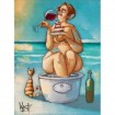 Wine in the Bathtub - Cuadrostock