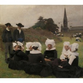 Breton Women at a Pardon - Cuadrostock