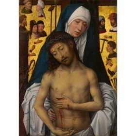 The Man of Sorrows in the arms of the Virgin - Cuadrostock
