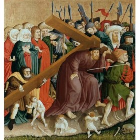 Jesus Christ Bearing the Cross - Cuadrostock