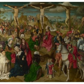 The Crucifixion- Central Panel - Cuadrostock