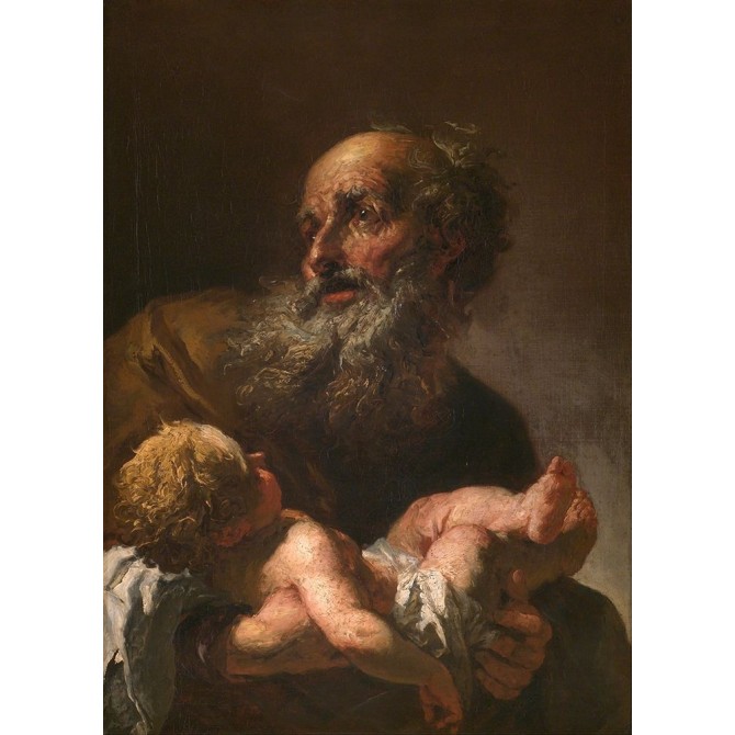 Simeon with Infant Jesus - Cuadrostock