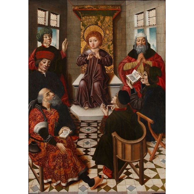 Christ child among doctors - Cuadrostock