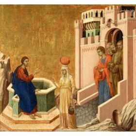 Christ and the Samaritan Woman - Cuadrostock