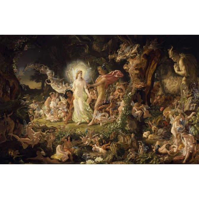 The Quarrel of Oberon and Titania - Cuadrostock