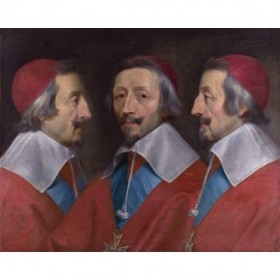 Triple Portrait of Cardinal de Richelieu - Cuadrostock