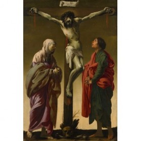 Crucifixion with the Virgin and St John - Cuadrostock
