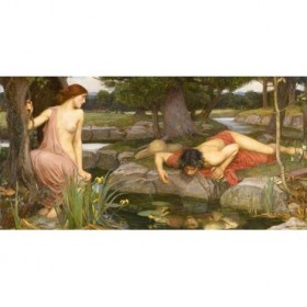 Echo and Narcissus - Cuadrostock