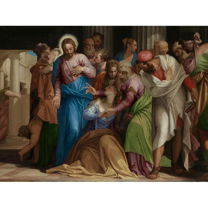 The Conversion of Mary Magdalene - Cuadrostock