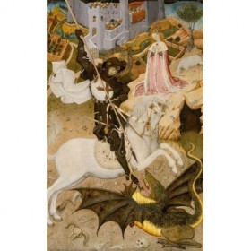 Saint George and the Dragon 1434 - Cuadrostock