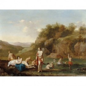 Landscape with Bathing Nudes - Cuadrostock