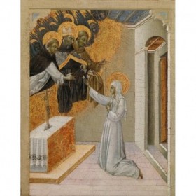 St. Catherine of Siena Invested with the Dominican Habit - Cuadrostock