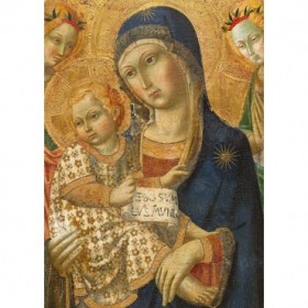 Virgin and Child Enthroned - Cuadrostock