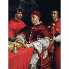 Portrait of Pope Leo X and his cousins - Cuadrostock