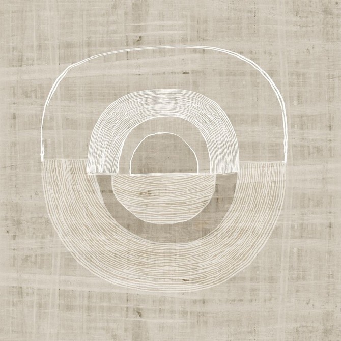 Juego de 3 Cuadros Abstractos Estilo Étnico - Cuadrostock