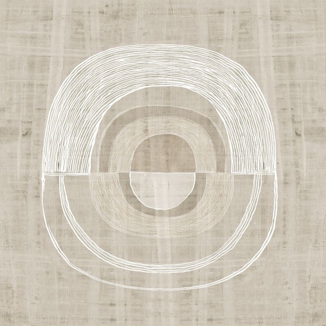 Juego de 3 Cuadros Abstractos Estilo Étnico - Cuadrostock