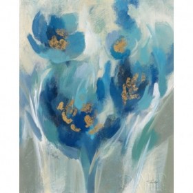 Blue Fairy Tale Floral II - Cuadrostock