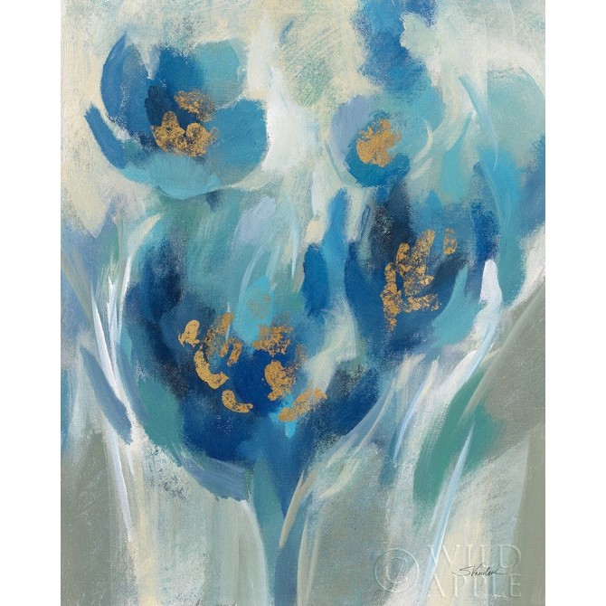 Blue Fairy Tale Floral II - Cuadrostock