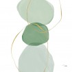 Juego de 2 cuadros abstractos- Pastel Circles I-II - Cuadrostock