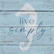 Live Simply - Cuadrostock