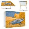 Tapacontador horizontal blanco cuadro siesta de Van gogh - Cuadrostock