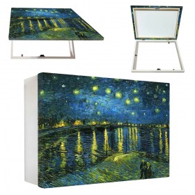 Tapacontador horizontal blanco cuadro Van Gogh - Cuadrostock