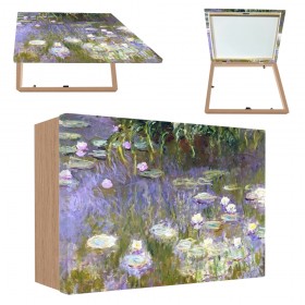 Tapacontador horizontal madera haya - Monet 03 - Cuadrostock