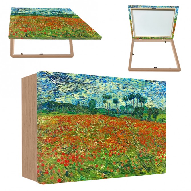 Tapacontador horizontal madera haya - Van Gogh 14 - Cuadrostock